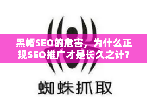 黑帽SEO的危害，为什么正规SEO推广才是长久之计？